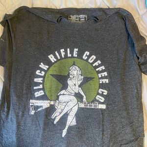 Men’s large Black Rifle Shirt